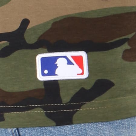 New Era - Débardeur Los Angeles Dodgers Logo 11569442 Vert Kaki Camouflage