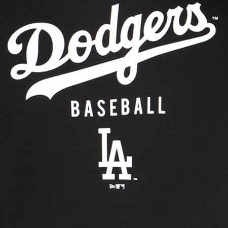 New Era - Sweat Capuche Team Apparel Los Angeles Dodgers 11569456 Noir Blanc