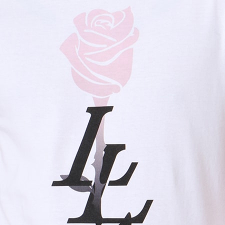 Luxury Lovers - Tee Shirt Rose Blanc