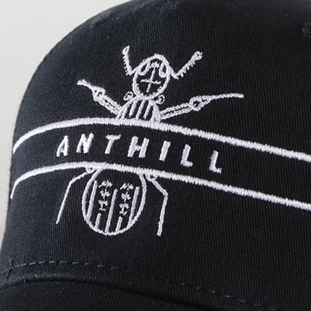 Anthill - Gorra con logotipo azul marino