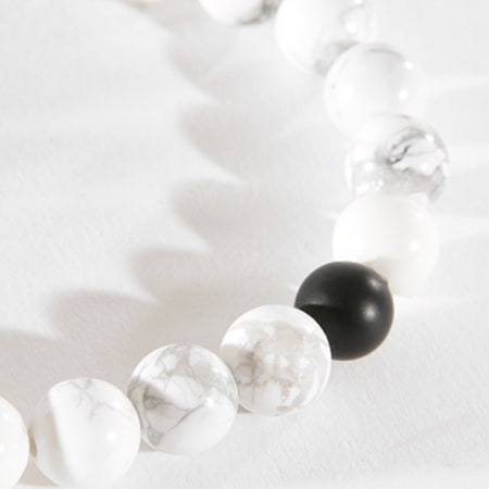 California Jewels - Bracelet Marble Blanc