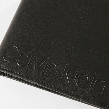 Calvin Klein - Portefeuille Essential 5cc Coin 3831 Noir