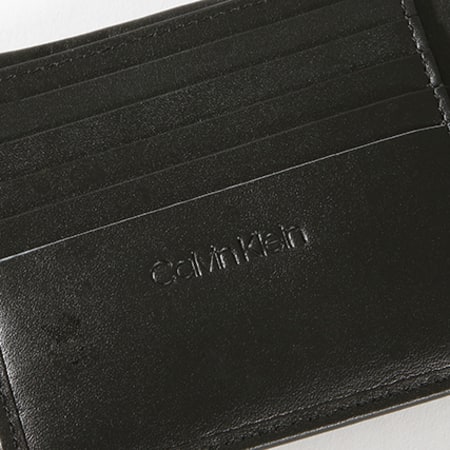 Calvin Klein - Portefeuille Essential 5cc Coin 3831 Noir