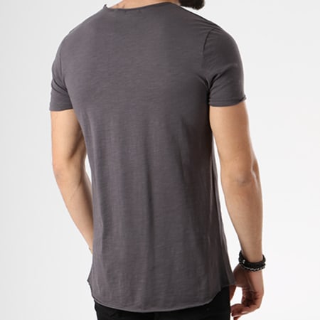 Sky Rebel - Tee Shirt Oversize Alvin Gris Anthracite