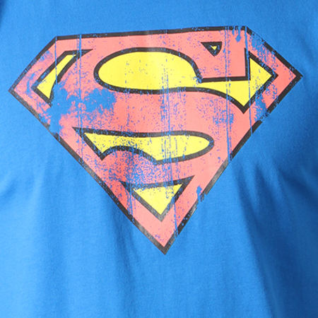 Sky Rebel - Tee Shirt Superman Bleu Roi