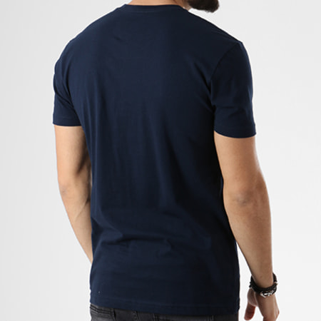 Supra - Tee Shirt Above 103437 Bleu Marine Blanc