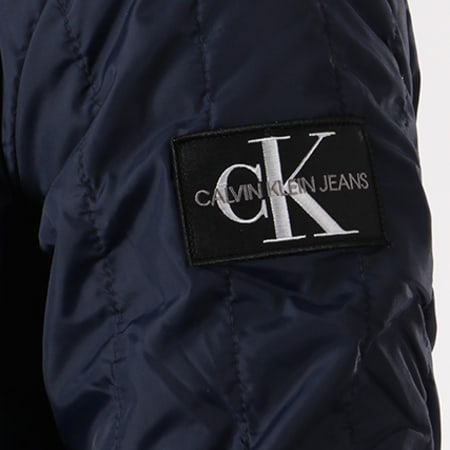 Calvin Klein - Blouson Double Side Pocket Quilted 7789 Bleu Marine