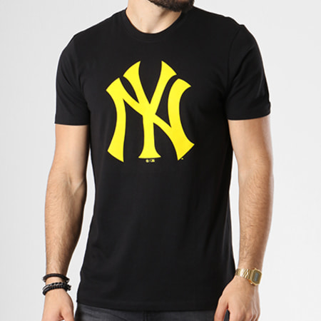 '47 Brand - Tee Shirt MLB New York Yankees 350233 Noir Jaune