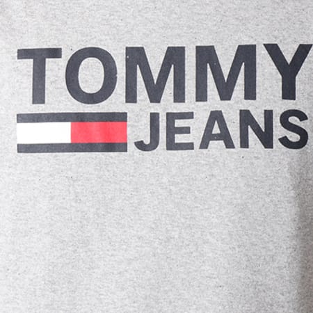 Tommy Jeans - Tee Shirt Classics 4837 Gris Chiné