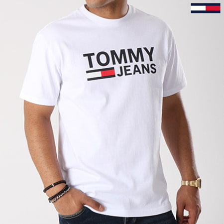 Tommy Jeans - Tee Shirt Classics 4837 Blanc
