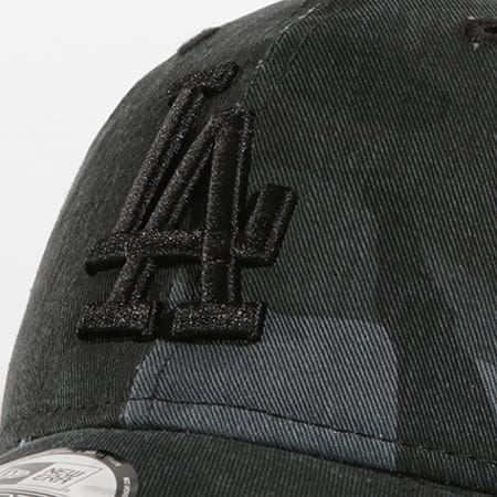 New Era - Casquette Washed Camo Los Angeles Dodgers 80580938 Gris Anthracite Camouflage