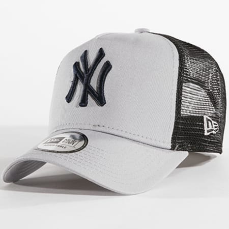 New Era - Casquette Trucker Reverse Team New York Yankees 11586113 Gris Noir
