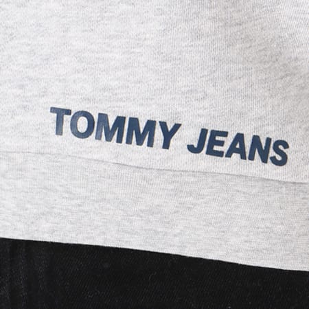 Tommy Hilfiger - Sweat Crewneck Femme Clean Logo 4518 Gris Chiné