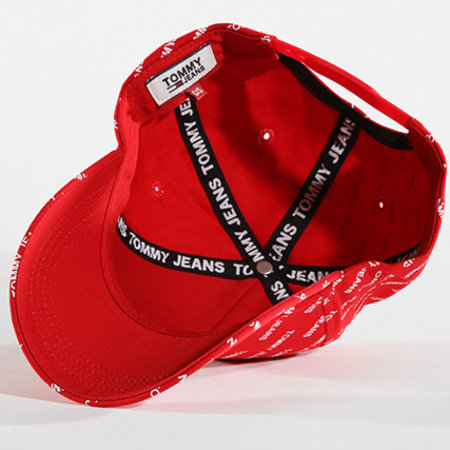 Tommy Hilfiger - Casquette Printed Flag 0144 Rouge