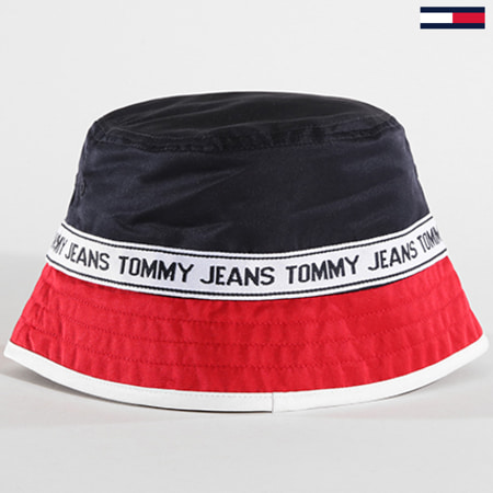 Tommy Hilfiger - Bob Logo Bucket 0146 Bleu Marine Blanc Rouge