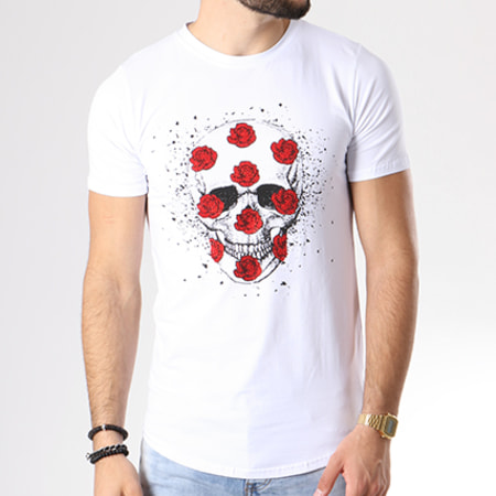 Berry Denim - Tee Shirt Oversize 042 Blanc Noir Rouge