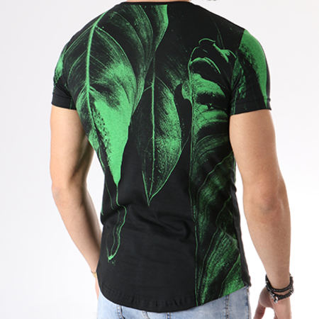 Classic Series - Tee Shirt Oversize 03 Noir Vert