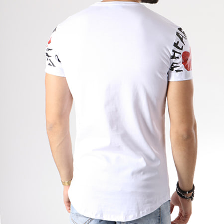 Visionist - Tee Shirt Oversize VS033 Blanc 