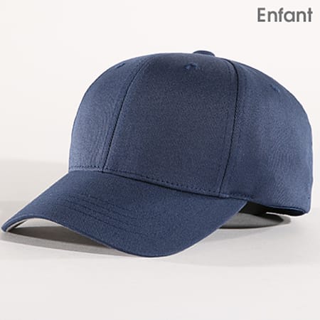 Flexfit - Casquette Fitted Enfant Wooly Combed 6277 Bleu Marine