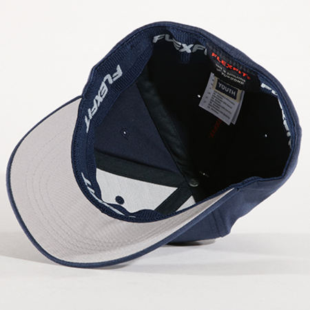 Flexfit - Casquette Fitted Enfant Wooly Combed 6277 Bleu Marine