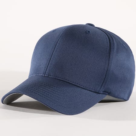 Flexfit - Casquette Fitted Wooly Combed 6277 Bleu Marine