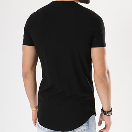 MTX - Tee Shirt Oversize T3315 Noir Doré