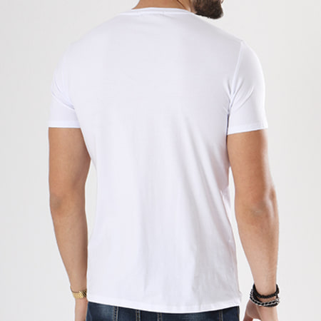 MTX - Tee Shirt Oversize T3305 Blanc Floral