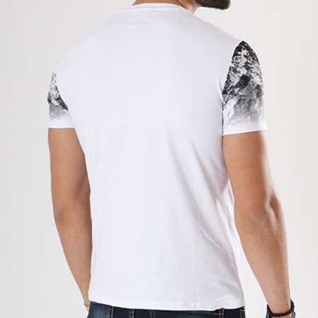 MTX - Tee Shirt T3307 Blanc Noir