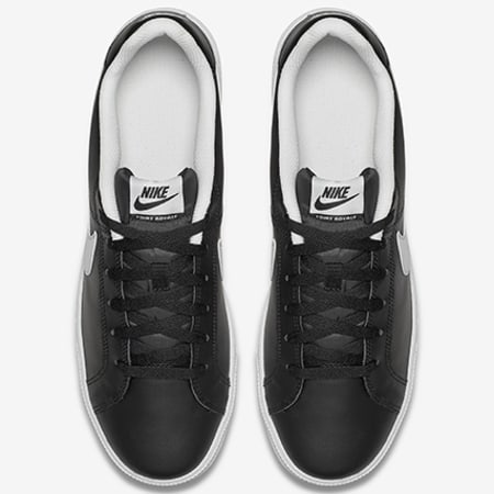 Nike Baskets Court Royale 749747 010 Black White Nike Baskets Court Royale 749747 010 Black White