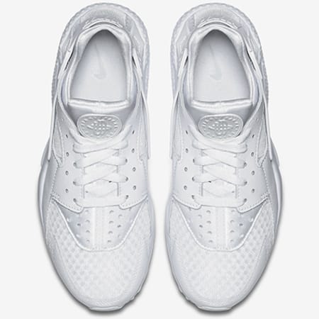 Nike - Baskets Air Huarache 318429 111 White Pure Platinum