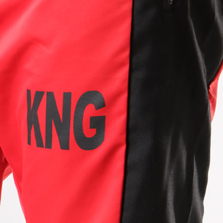 Classic Series - Pantalon Jogging King Noir Rouge
