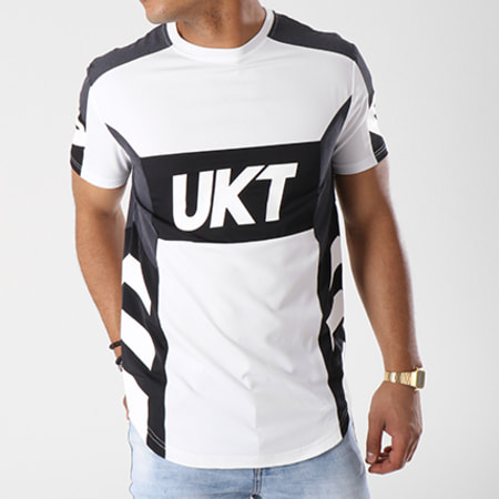 Unkut - Tee Shirt Oversize Jail Blanc Noir