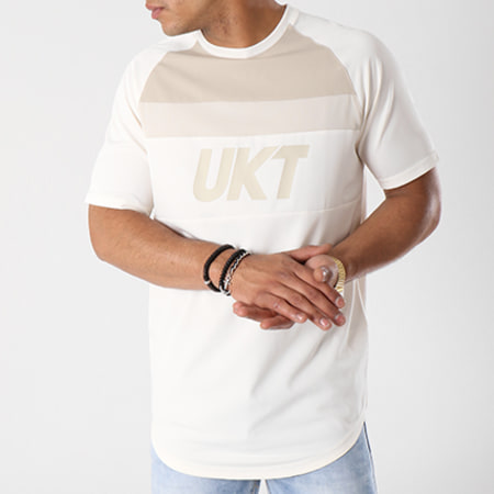 Unkut - Tee Shirt Oversize Lime Ecru Beige