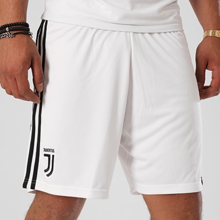 Adidas Performance - Short Jogging Juventus CF3502 Blanc Noir