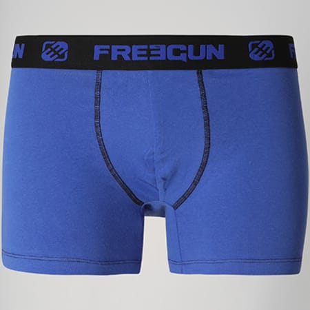 Freegun - Boxer Coton Confort Bleu Roi