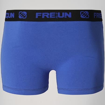 Freegun - Boxer Coton Confort Bleu Roi