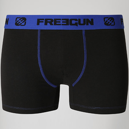 Freegun - Boxer Coton Confort Noir