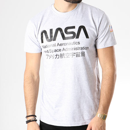 NASA - Tee Shirt Admin Gris Chiné