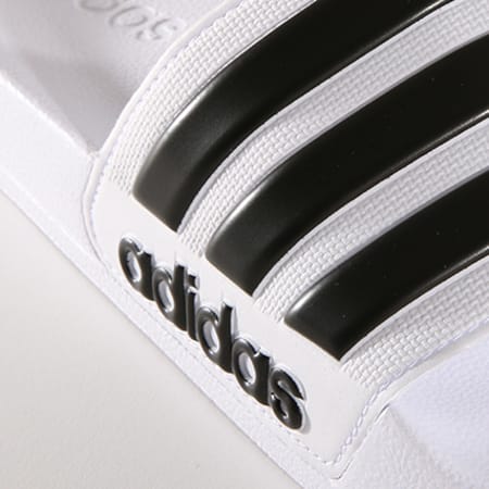 Adidas Originals - Sneakers Adilette Shower AQ1702 Bianco Nero