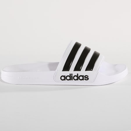 Adidas Originals - Sneakers Adilette Shower AQ1702 Bianco Nero