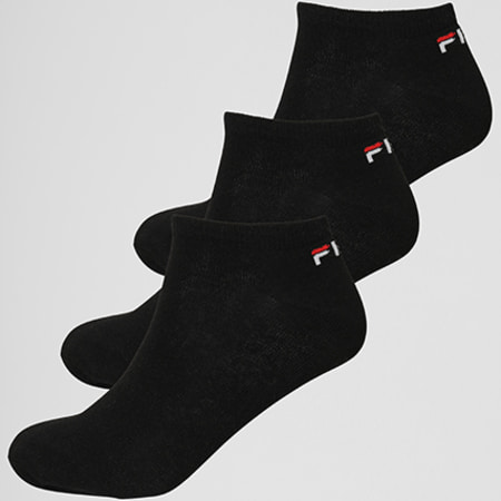Fila - 3 paia di calzini neri Calza F9100