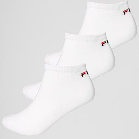 Fila - 3 paia di calzini bianchi Calza F9100