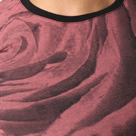 Classic Series - Tee Shirt Oversize 29 Noir Floral