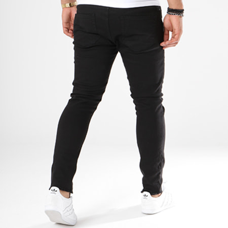 Only And Sons - Jean Skinny Warp Colour Noir