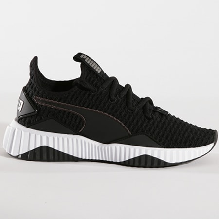 Baskets Femme Defy 190949 01 Black White