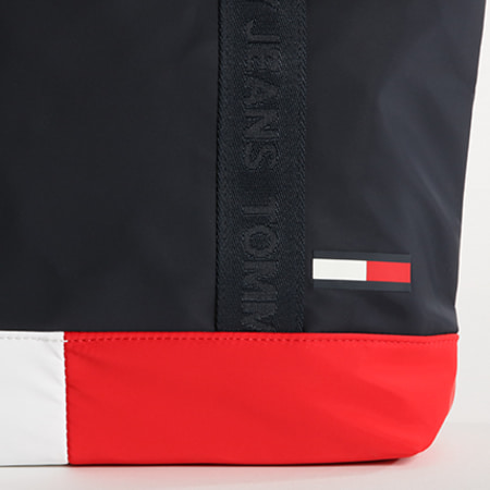 Tommy Hilfiger - Sac A Main Flat Tot 0182 Bleu Marine Rouge Blanc ...