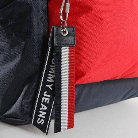 Tommy Hilfiger - Sac A Dos Mini Logo 0185 Bleu Marine Blanc Rouge