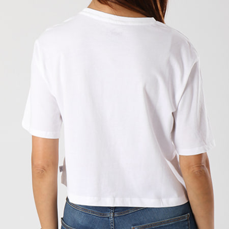 Puma - Tee Shirt Crop Femme Essentials 852594-02 Blanc