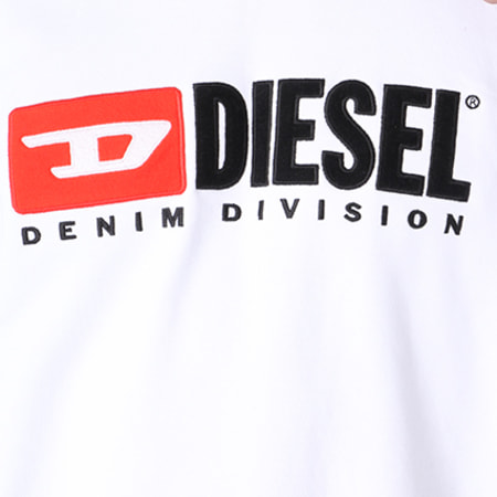 Diesel - Sweat Capuche Divison 00SH34-0CATK Blanc