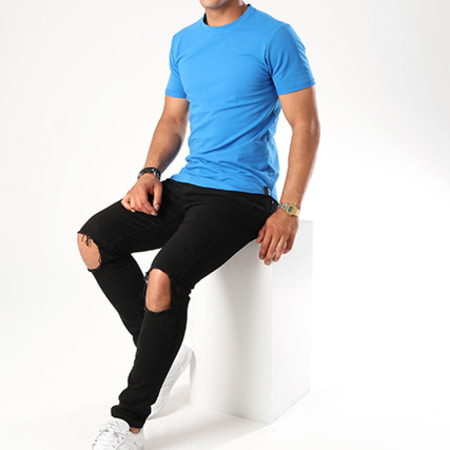 Uniplay - Tee Shirt Oversize UP-T311 Bleu